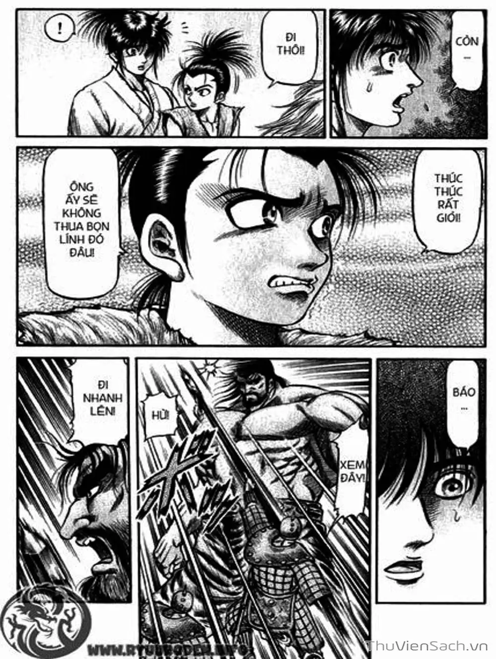 Truyện Tranh Chú Bé Rồng - Ryuuroden trang 5