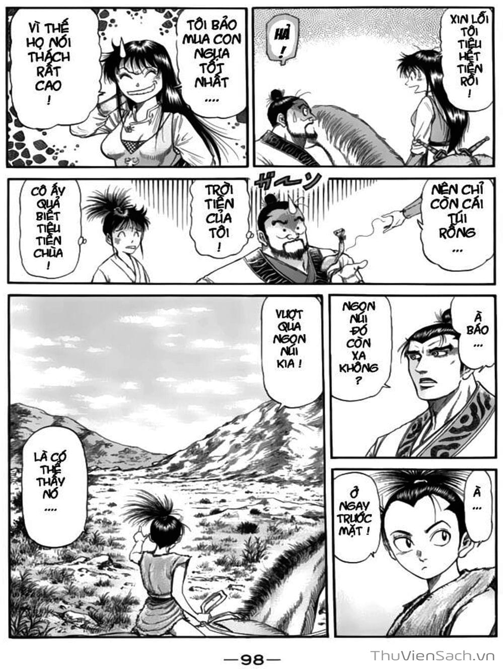 Truyện Tranh Chú Bé Rồng - Ryuuroden trang 5