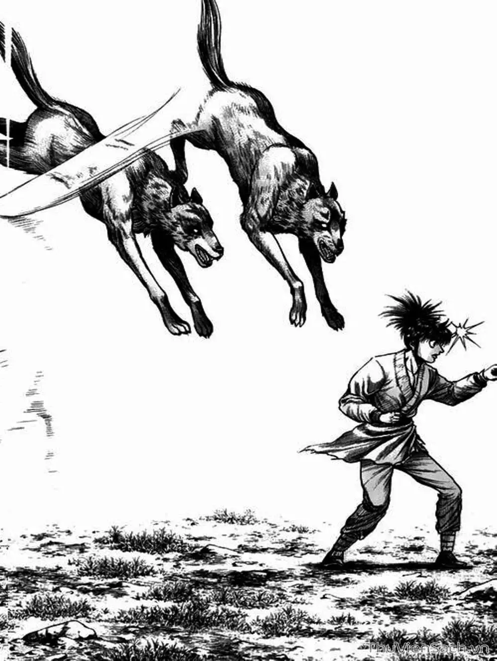 Truyện Tranh Chú Bé Rồng - Ryuuroden trang 5