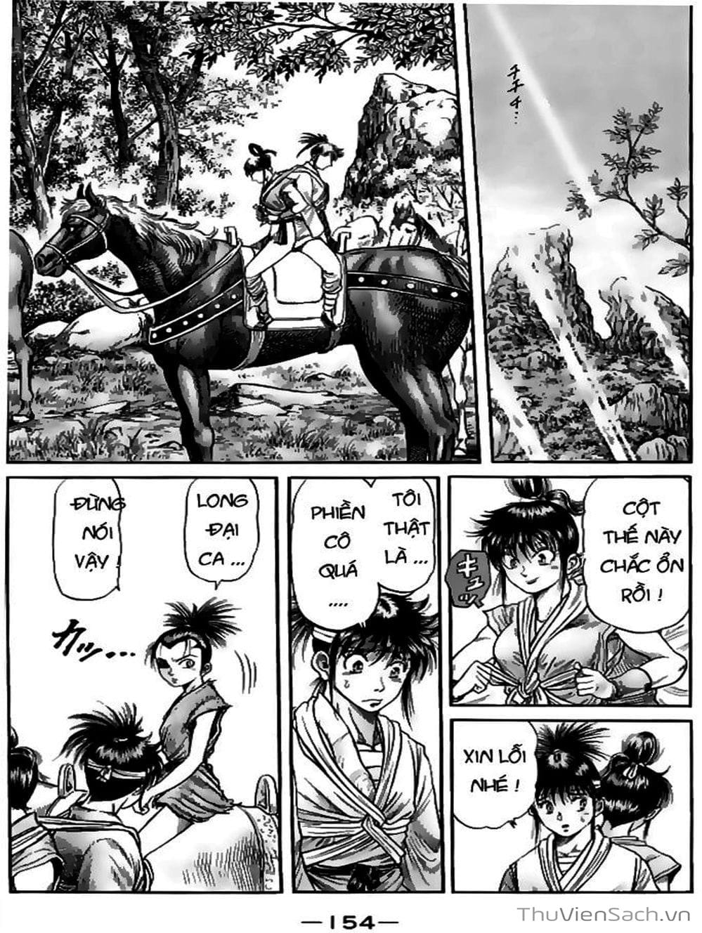 Truyện Tranh Chú Bé Rồng - Ryuuroden trang 5