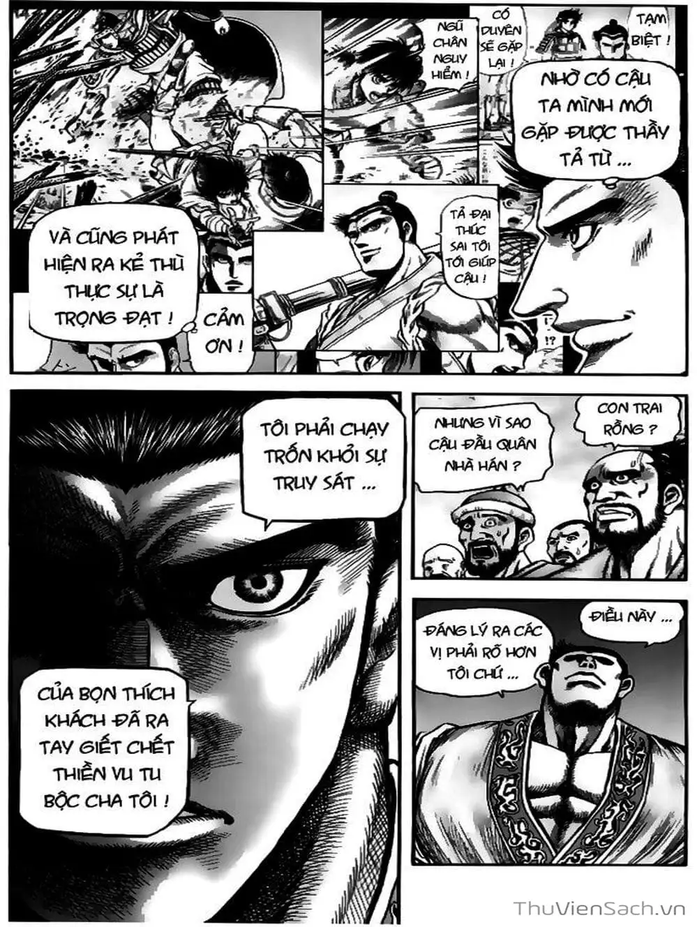 Truyện Tranh Chú Bé Rồng - Ryuuroden trang 5