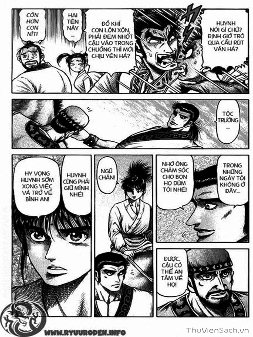 Truyện Tranh Chú Bé Rồng - Ryuuroden trang 5