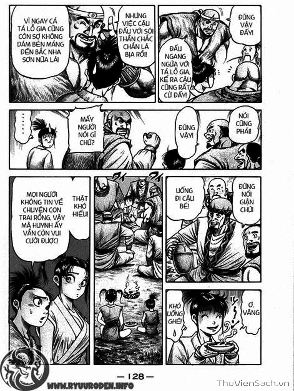 Truyện Tranh Chú Bé Rồng - Ryuuroden trang 5