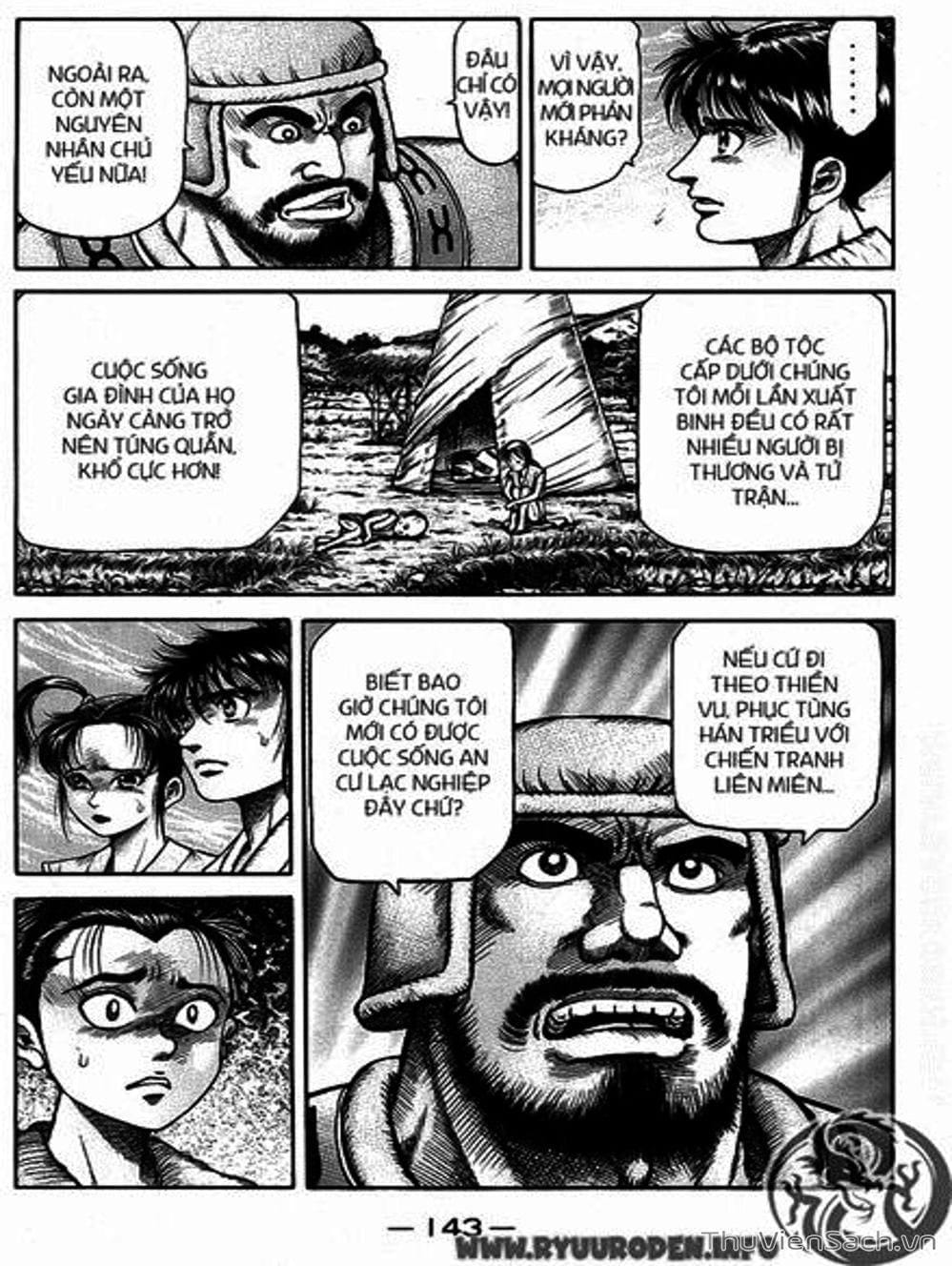 Truyện Tranh Chú Bé Rồng - Ryuuroden trang 5