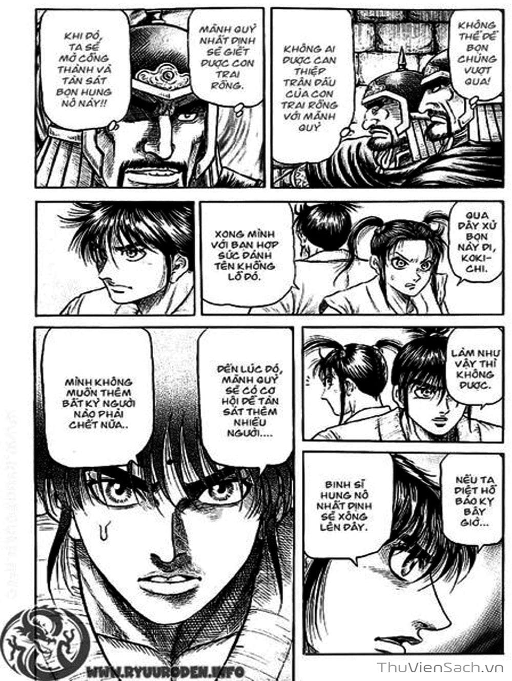 Truyện Tranh Chú Bé Rồng - Ryuuroden trang 5