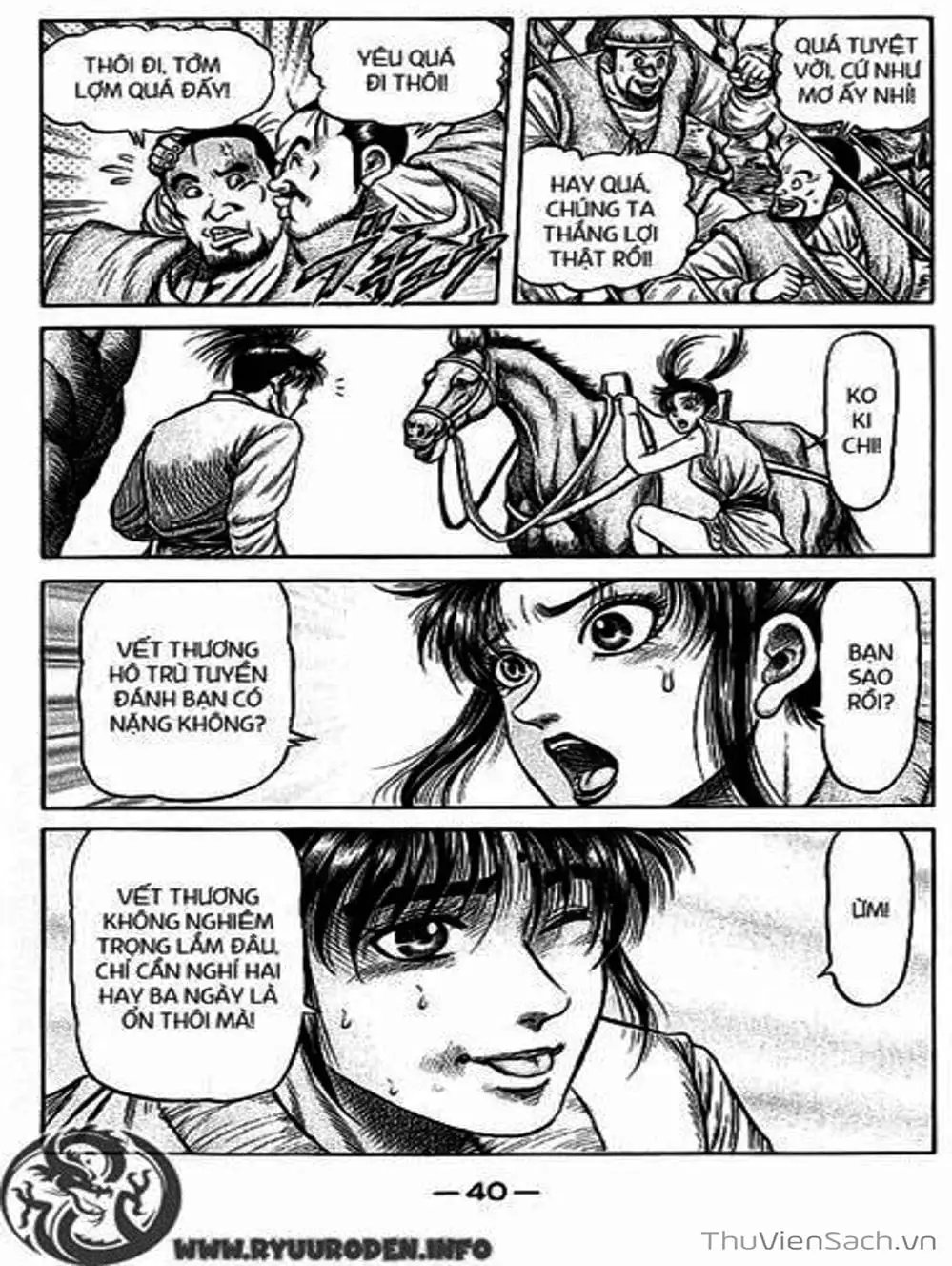 Truyện Tranh Chú Bé Rồng - Ryuuroden trang 5