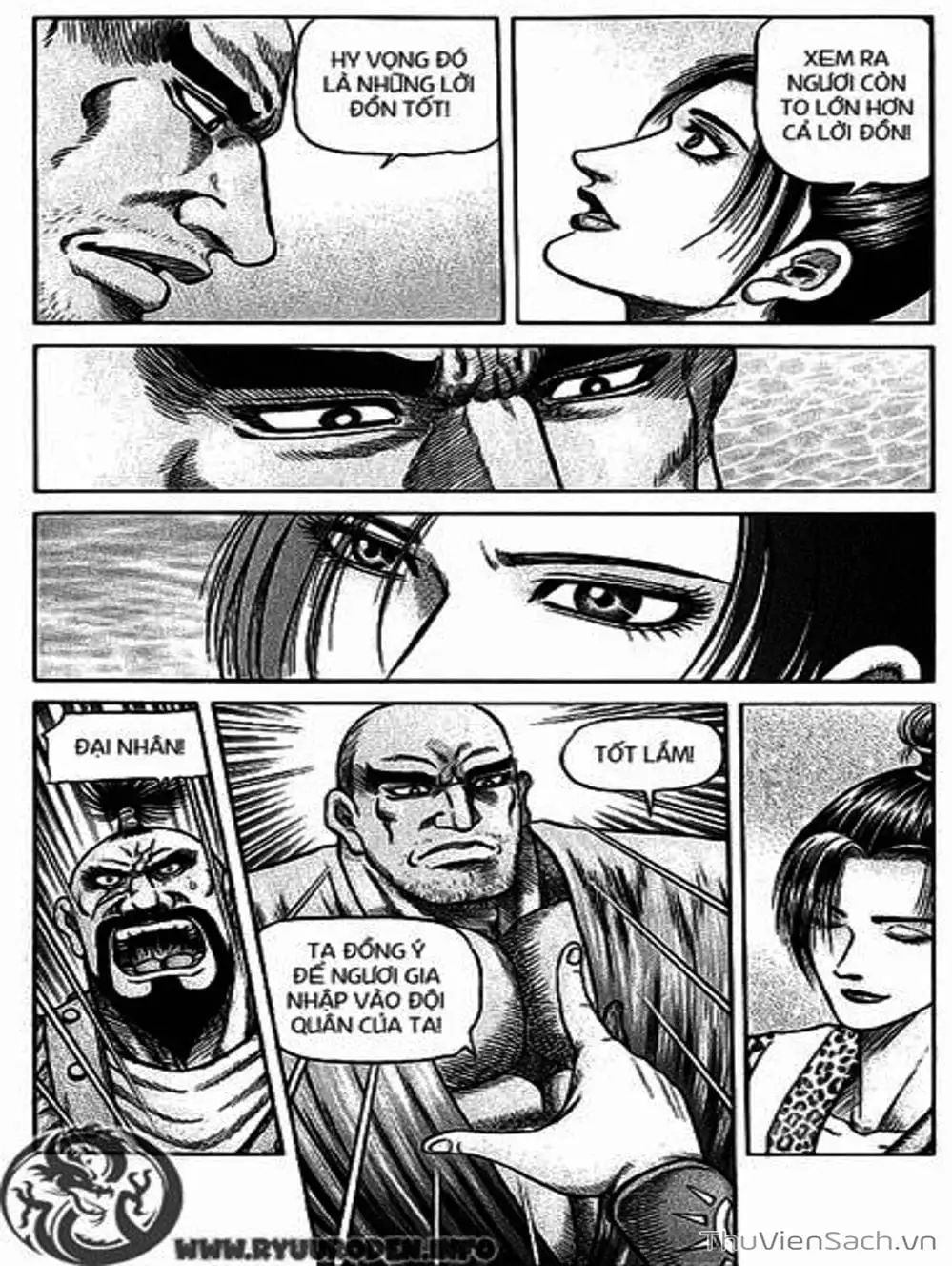 Truyện Tranh Chú Bé Rồng - Ryuuroden trang 5