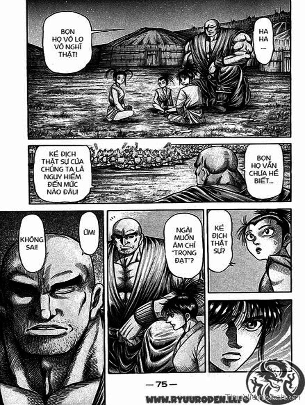 Truyện Tranh Chú Bé Rồng - Ryuuroden trang 5