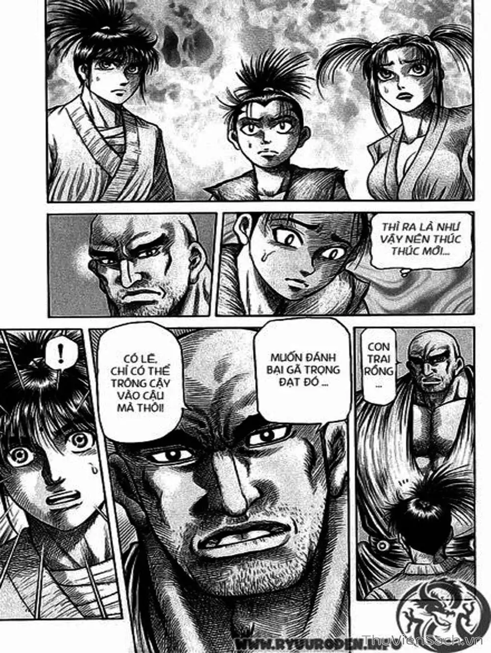 Truyện Tranh Chú Bé Rồng - Ryuuroden trang 5