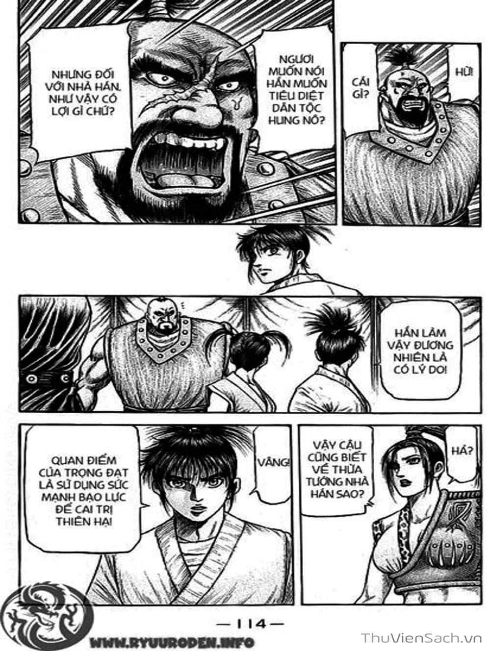 Truyện Tranh Chú Bé Rồng - Ryuuroden trang 5