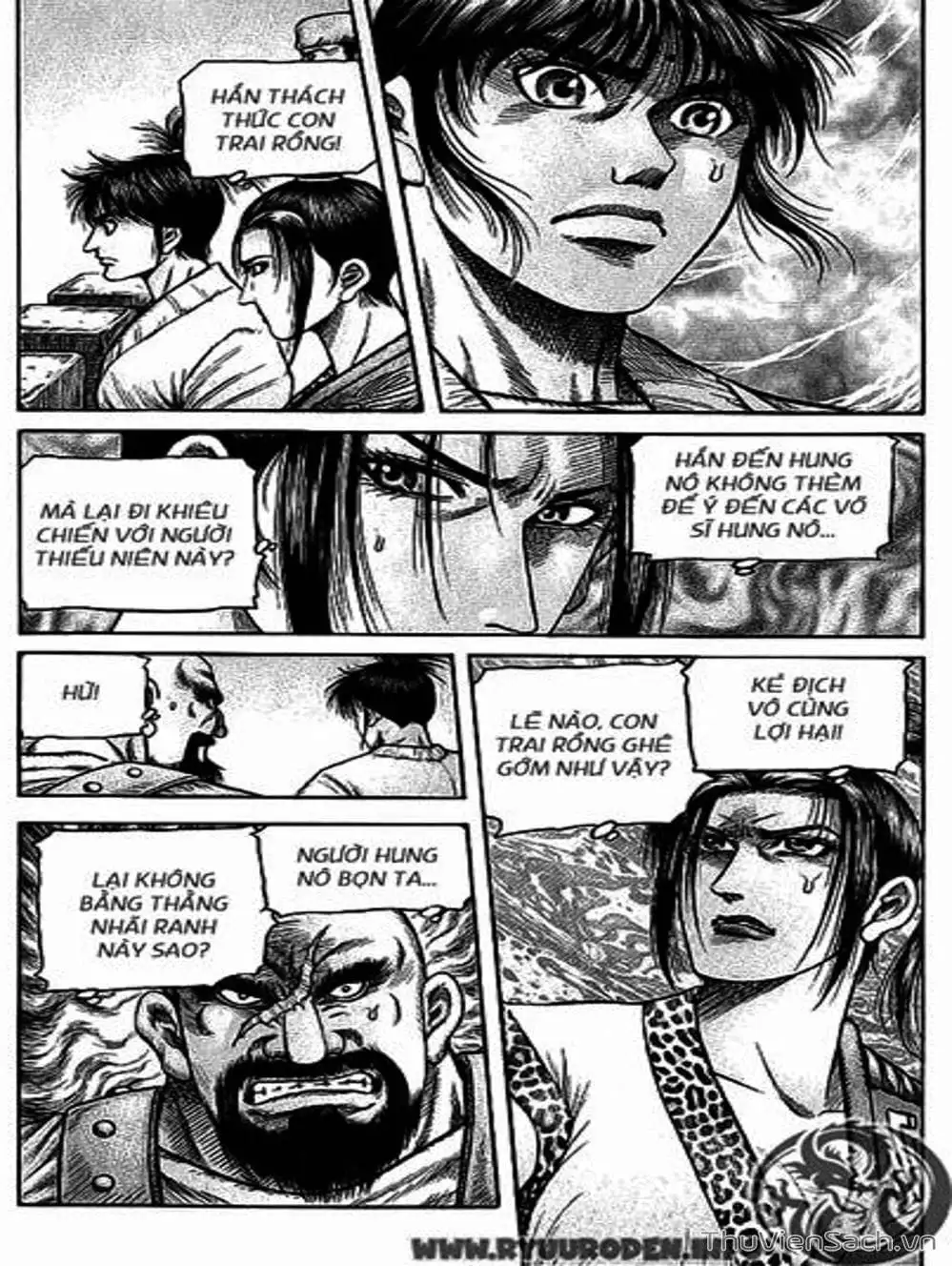 Truyện Tranh Chú Bé Rồng - Ryuuroden trang 5