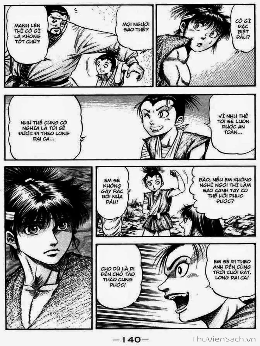 Truyện Tranh Chú Bé Rồng - Ryuuroden trang 5