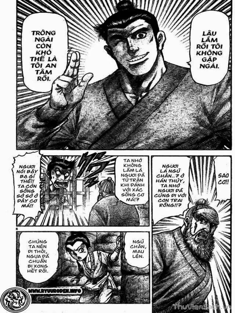 Truyện Tranh Chú Bé Rồng - Ryuuroden trang 5