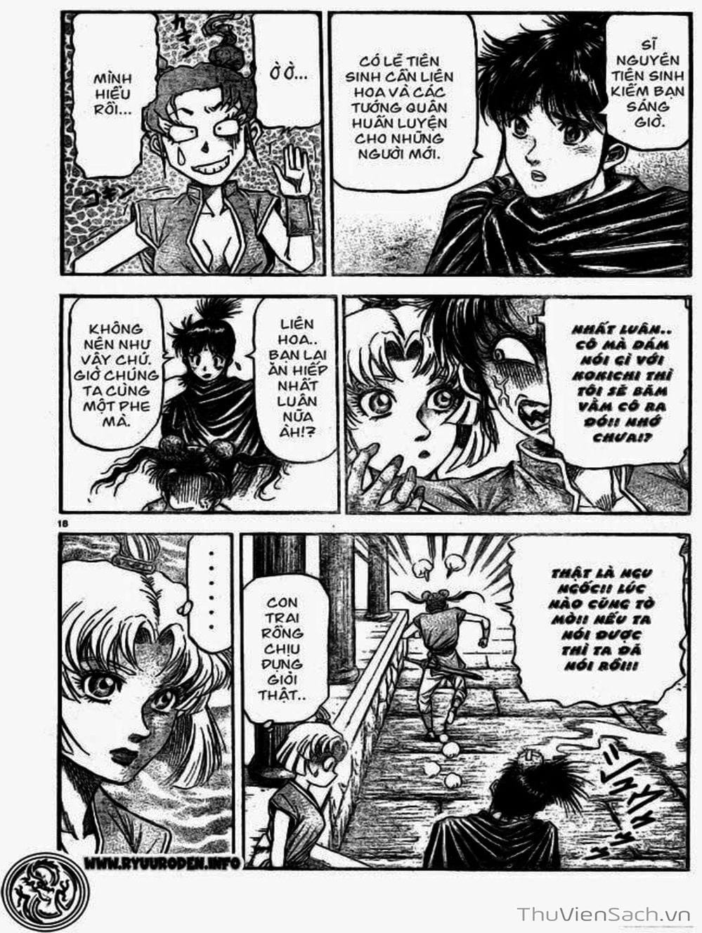 Truyện Tranh Chú Bé Rồng - Ryuuroden trang 5