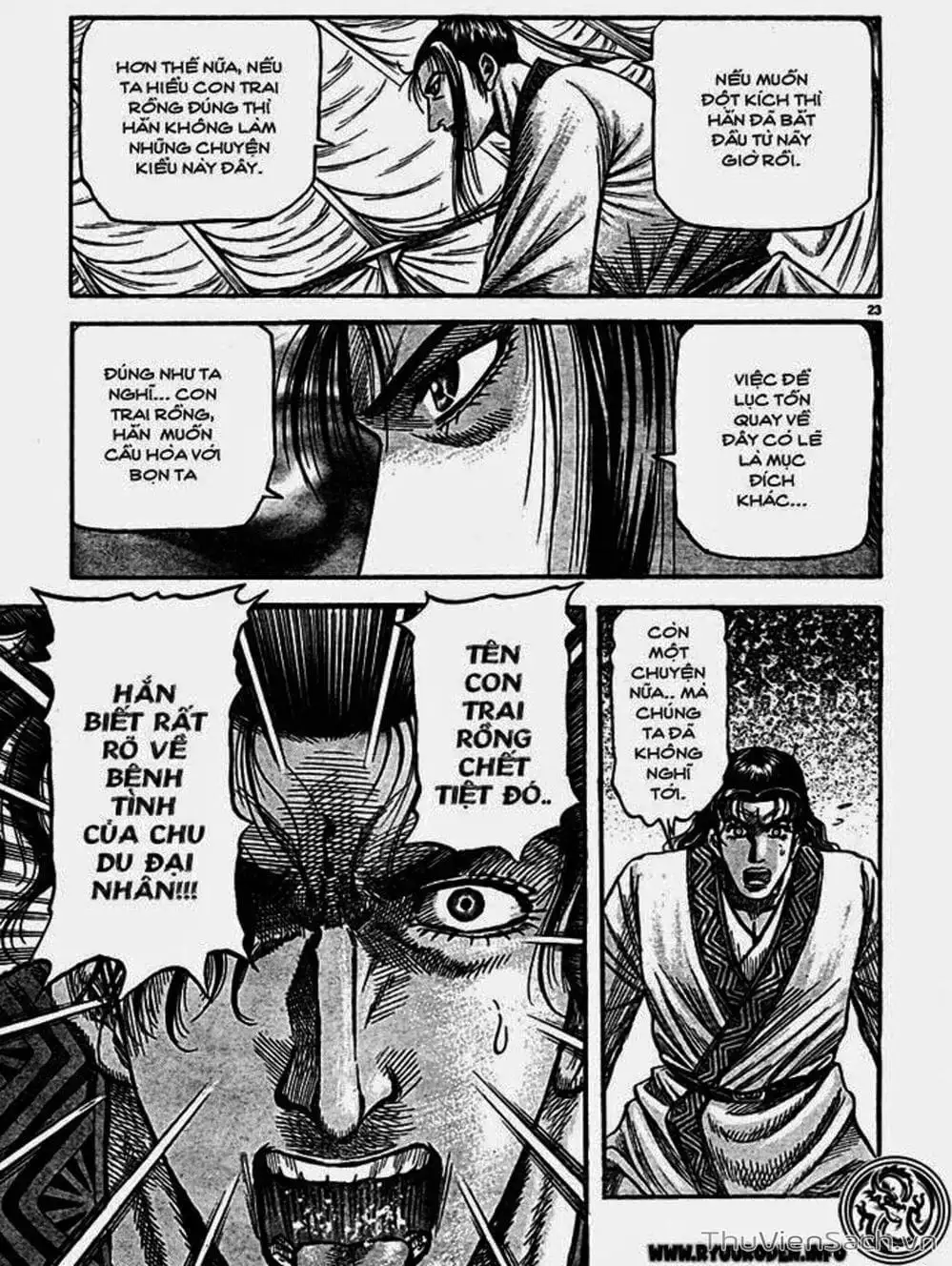 Truyện Tranh Chú Bé Rồng - Ryuuroden trang 5