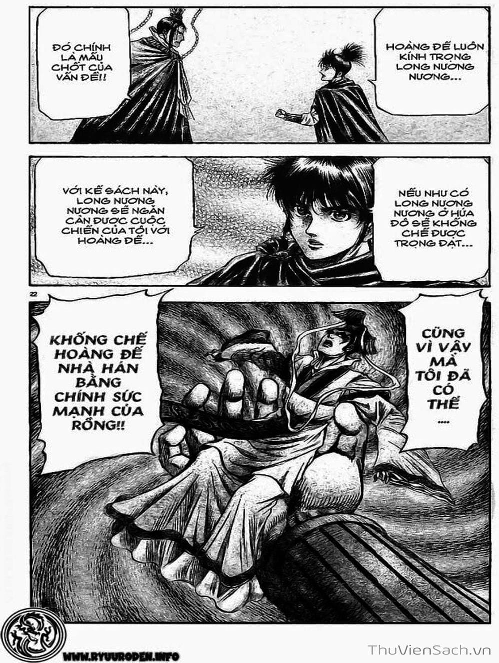 Truyện Tranh Chú Bé Rồng - Ryuuroden trang 5