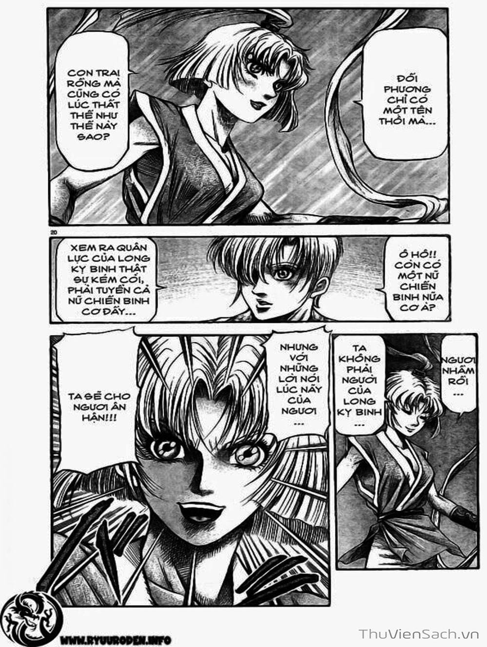 Truyện Tranh Chú Bé Rồng - Ryuuroden trang 5