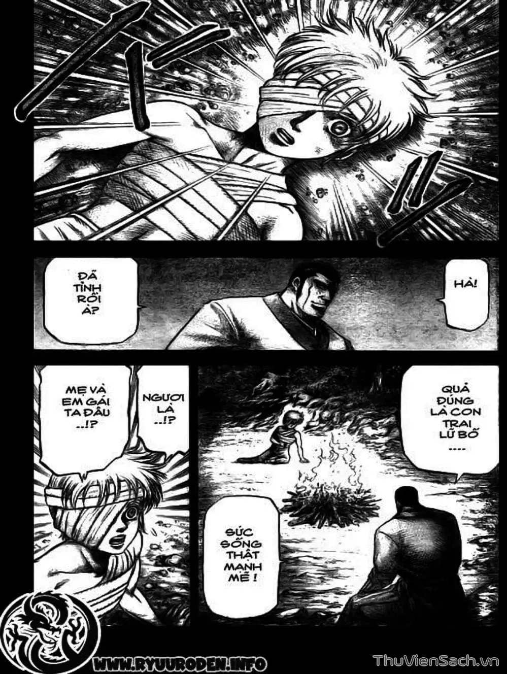 Truyện Tranh Chú Bé Rồng - Ryuuroden trang 5