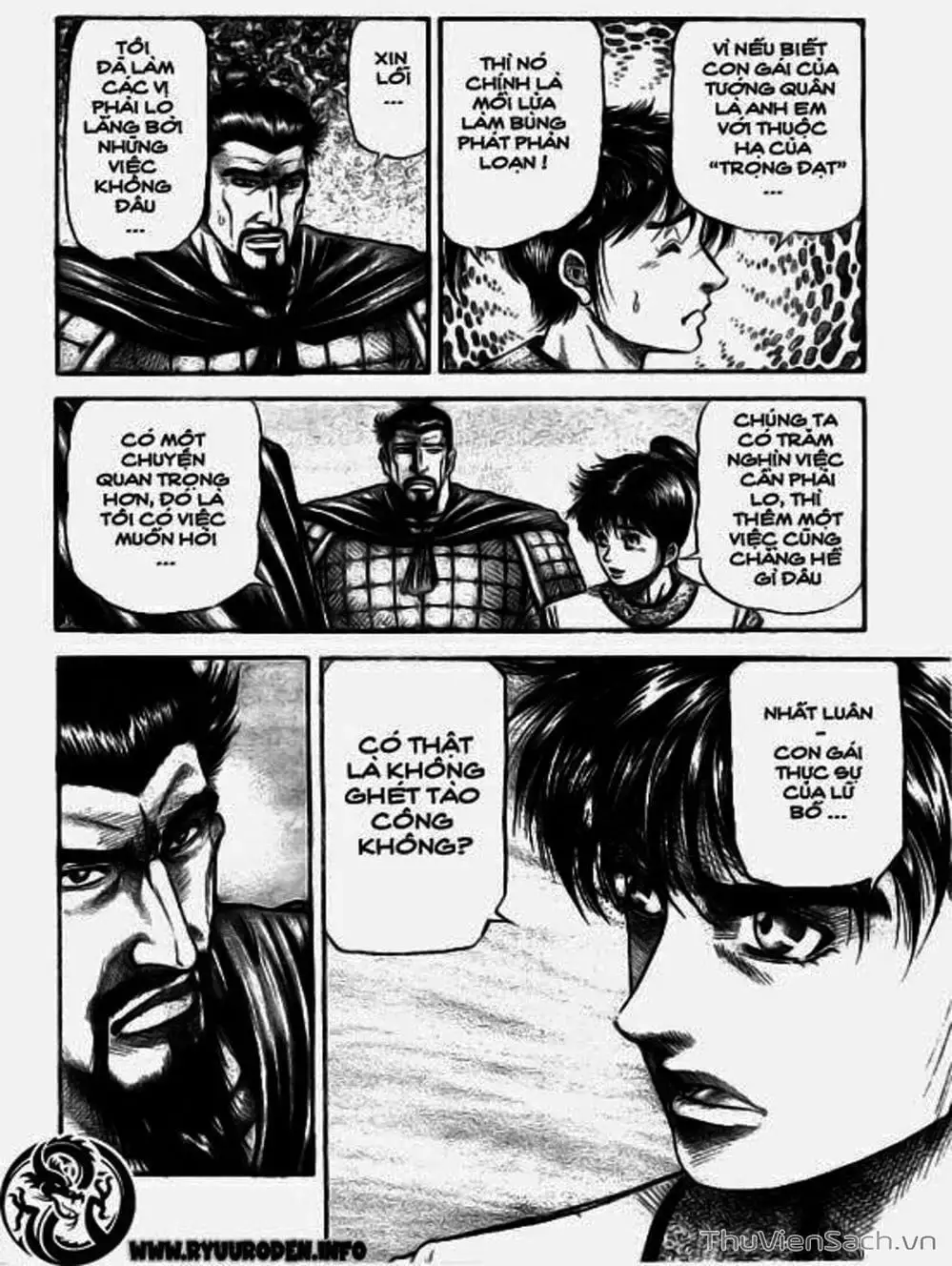 Truyện Tranh Chú Bé Rồng - Ryuuroden trang 5