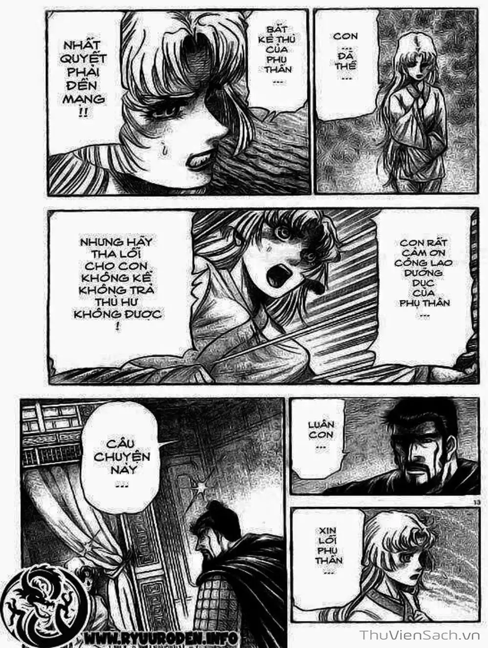 Truyện Tranh Chú Bé Rồng - Ryuuroden trang 5