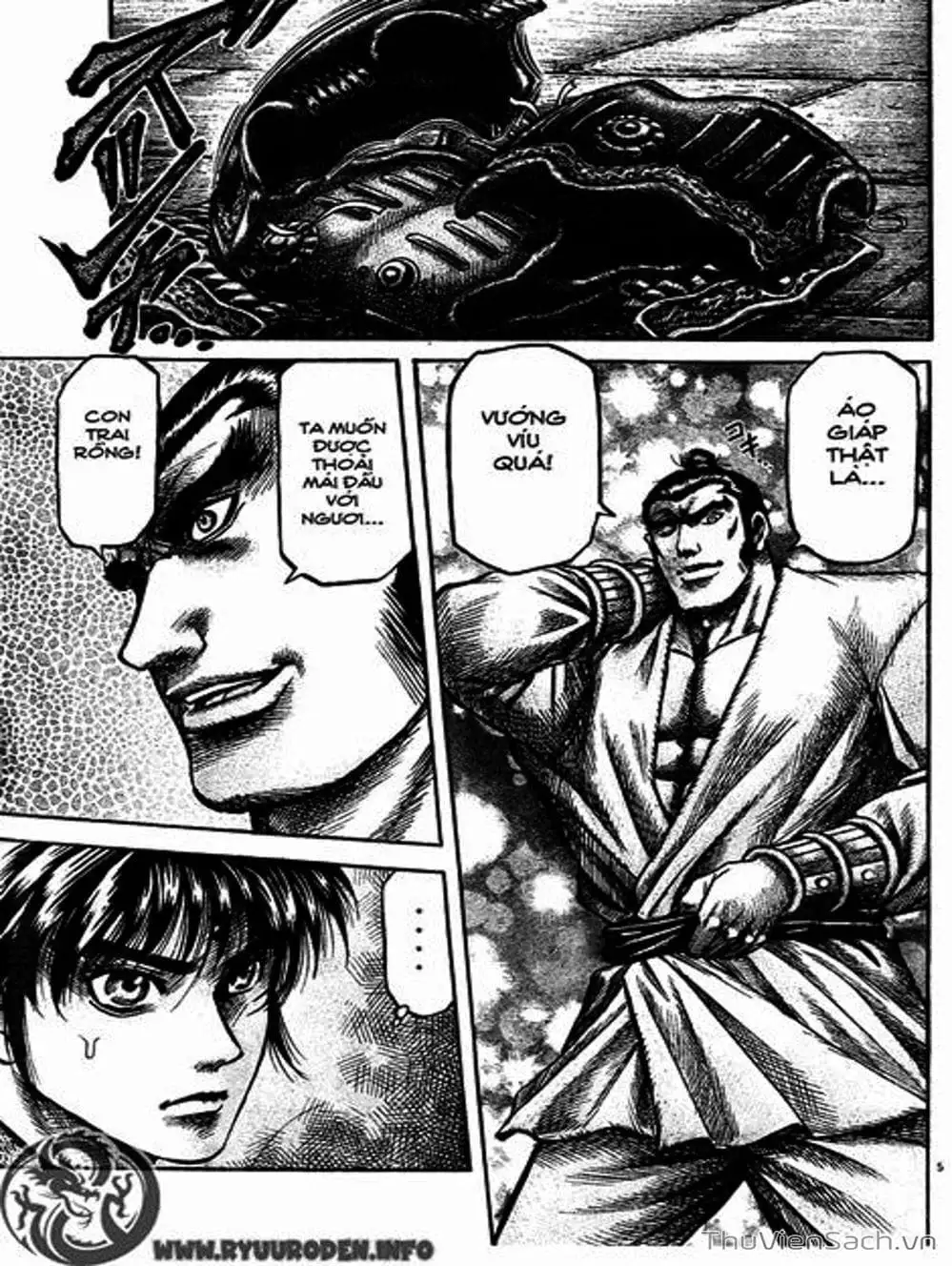 Truyện Tranh Chú Bé Rồng - Ryuuroden trang 5