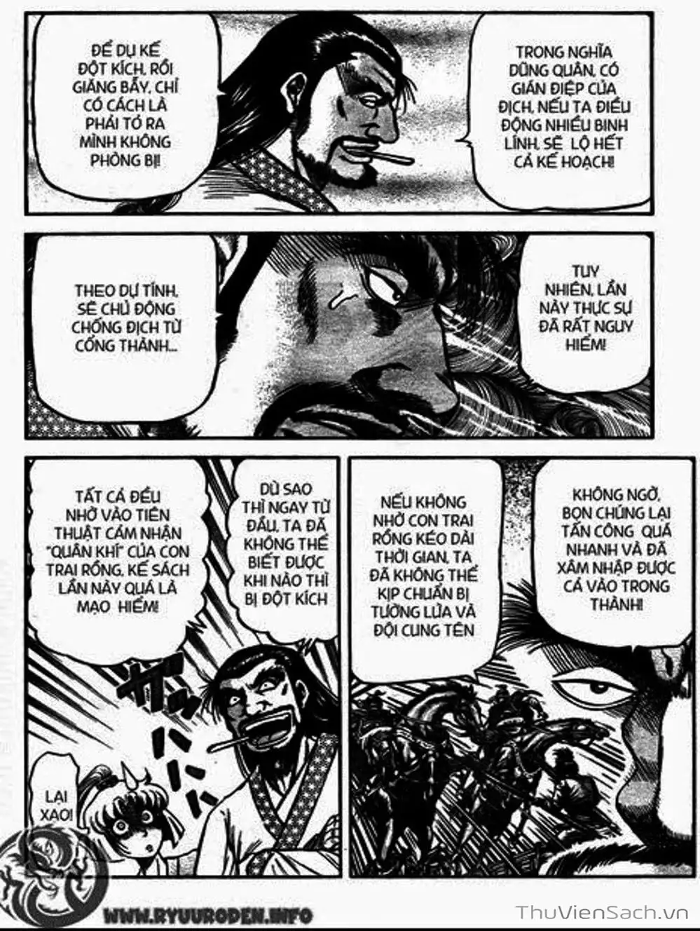 Truyện Tranh Chú Bé Rồng - Ryuuroden trang 5