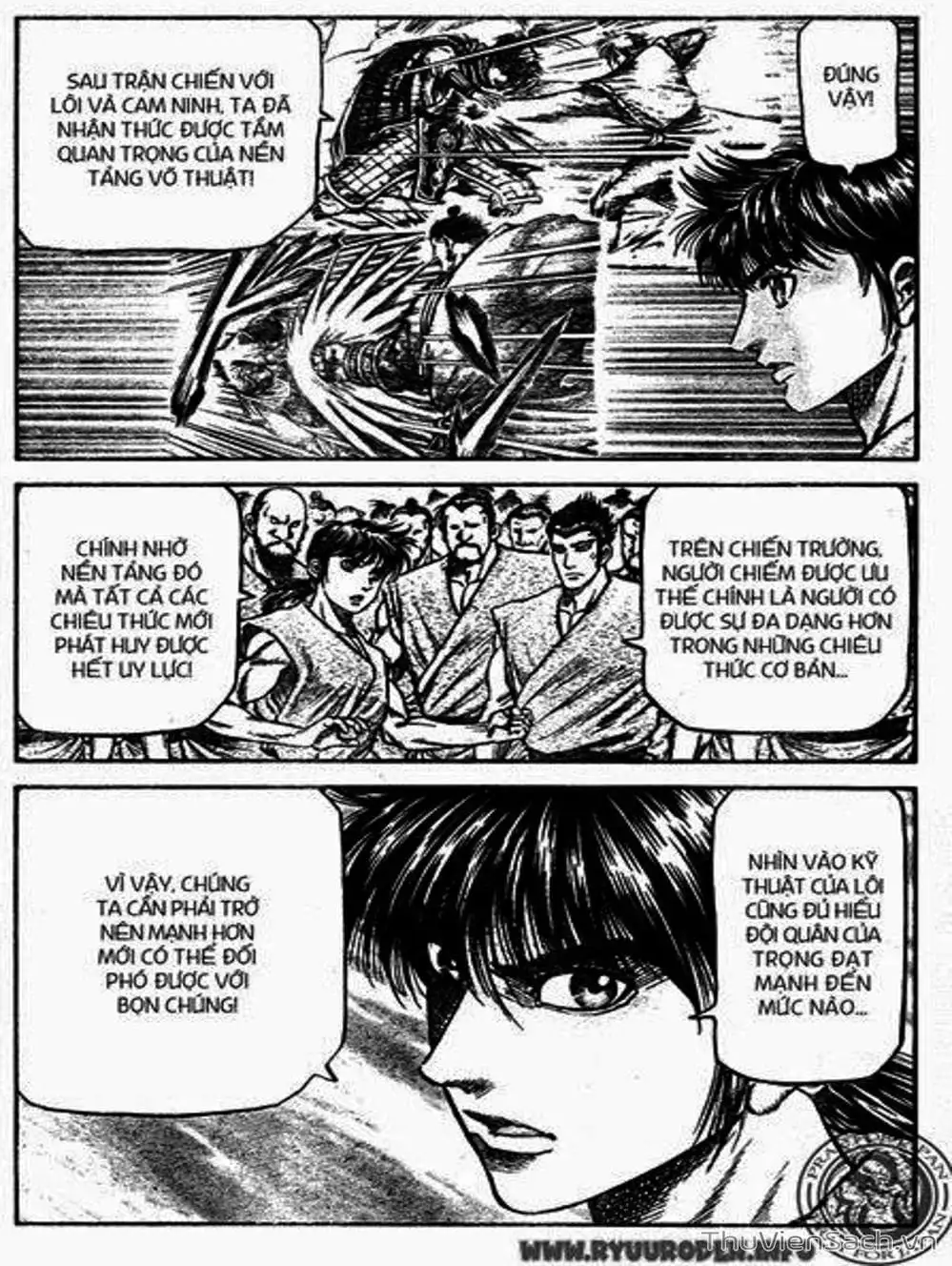 Truyện Tranh Chú Bé Rồng - Ryuuroden trang 5