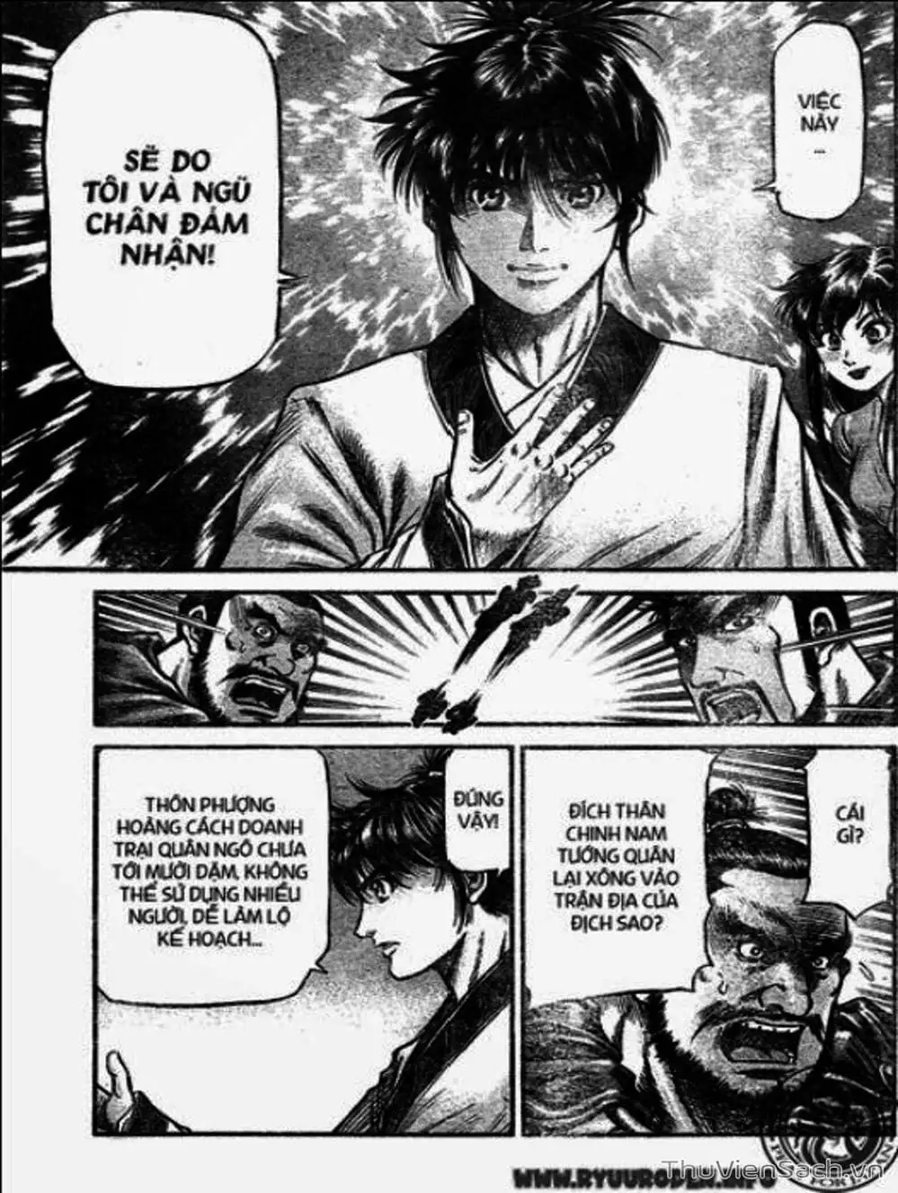 Truyện Tranh Chú Bé Rồng - Ryuuroden trang 5