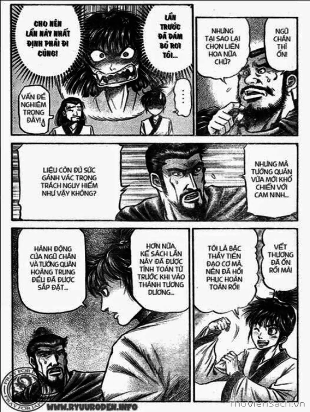 Truyện Tranh Chú Bé Rồng - Ryuuroden trang 5