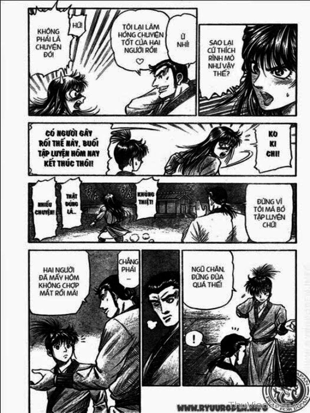 Truyện Tranh Chú Bé Rồng - Ryuuroden trang 5