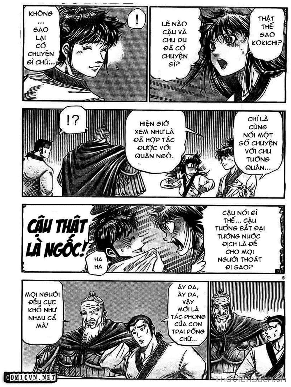 Truyện Tranh Chú Bé Rồng - Ryuuroden trang 5