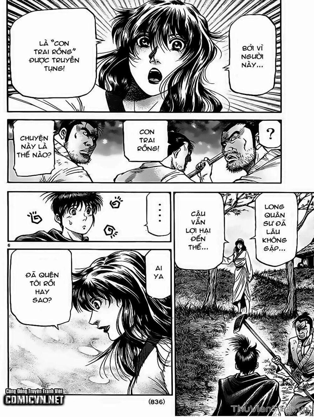 Truyện Tranh Chú Bé Rồng - Ryuuroden trang 5