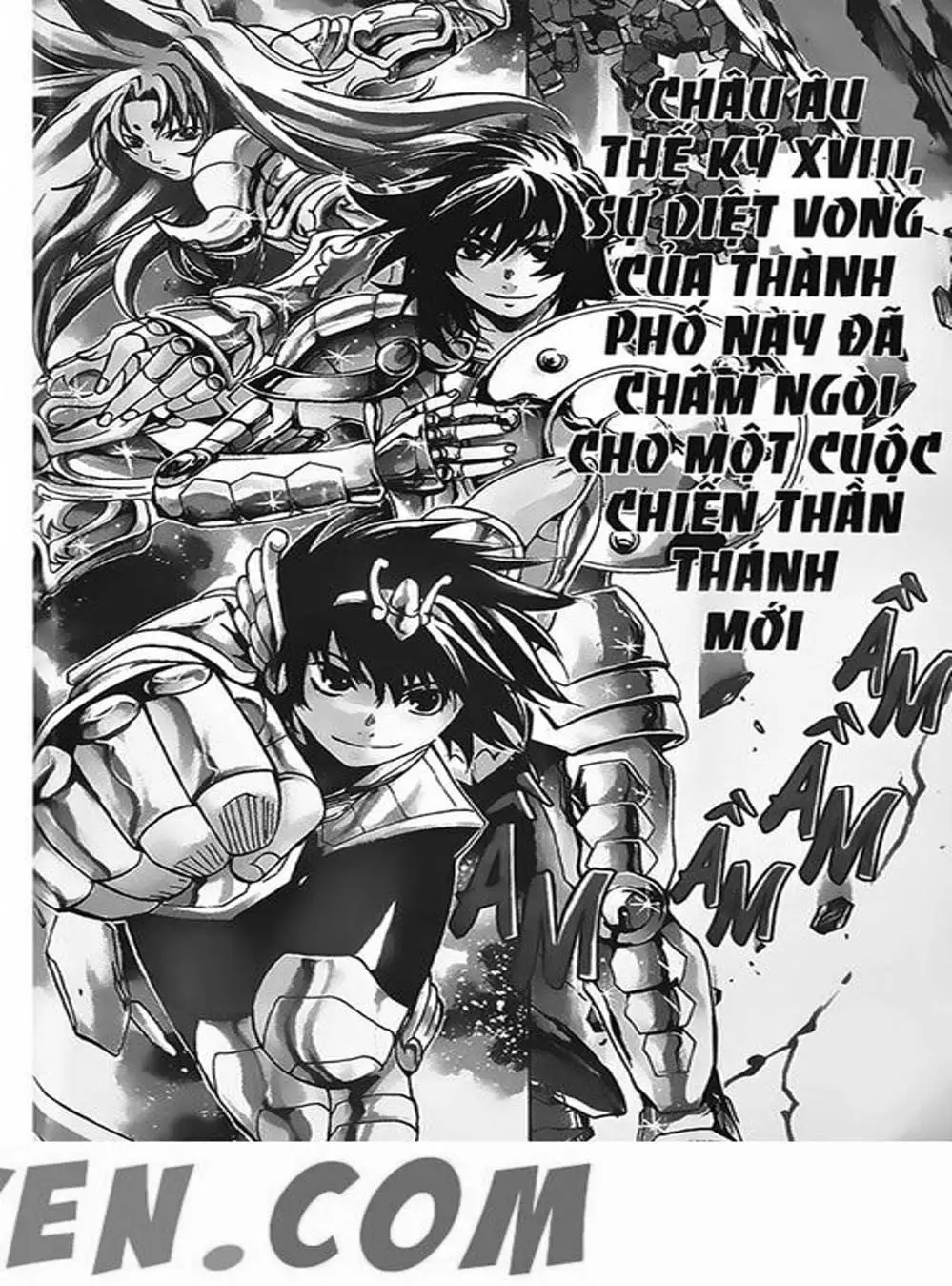 Truyện Tranh Truyền Thuyết Minh Vương - Sain Saiyan: The Lost Canvas trang 4