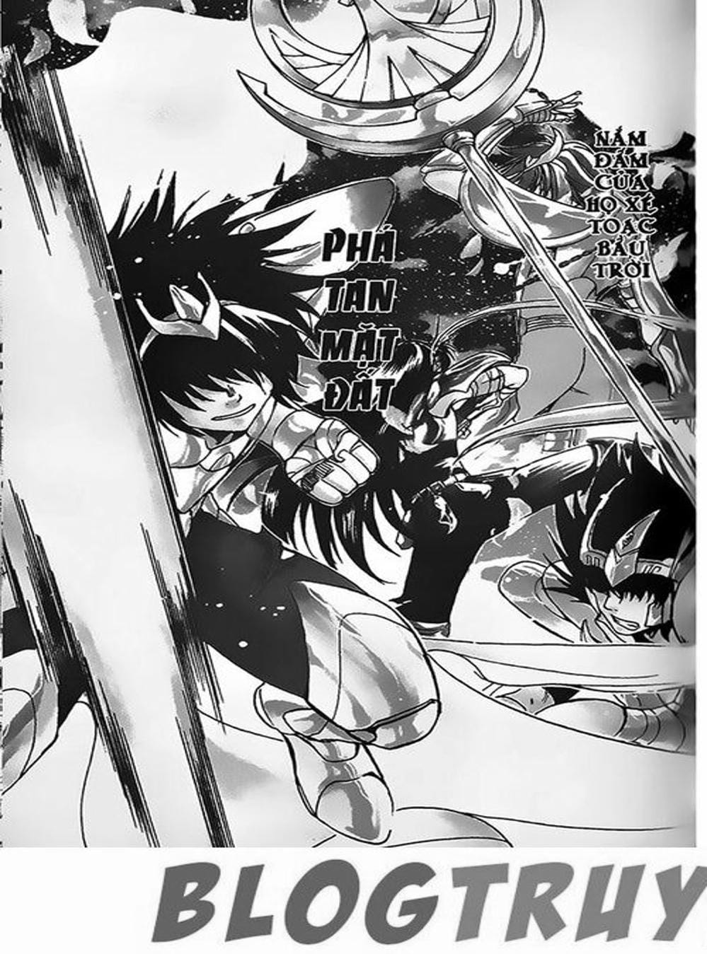 Truyện Tranh Truyền Thuyết Minh Vương - Sain Saiyan: The Lost Canvas trang 4