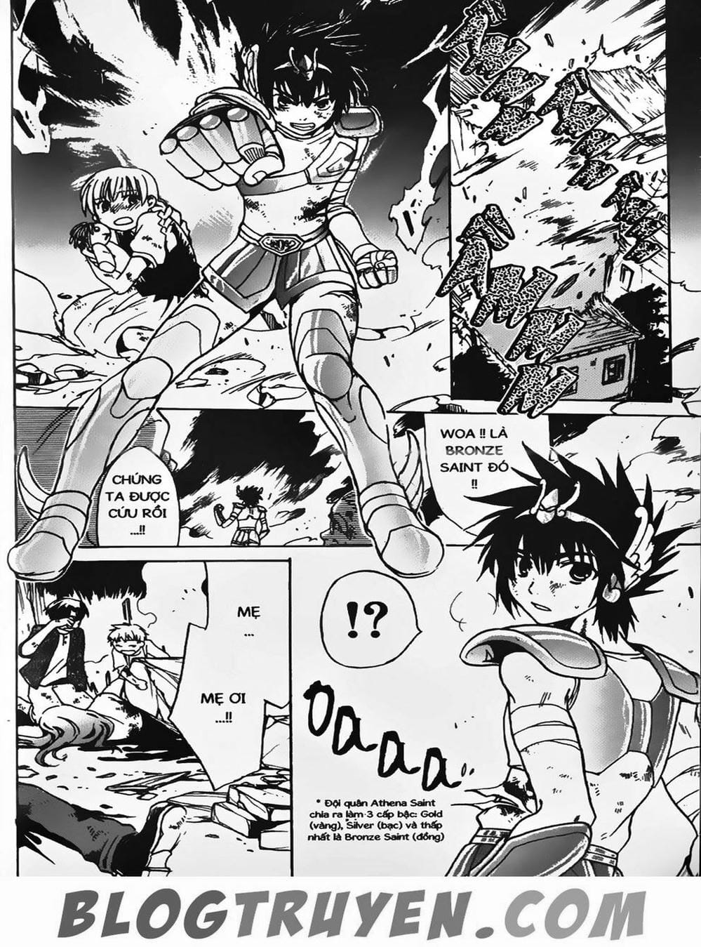 Truyện Tranh Truyền Thuyết Minh Vương - Sain Saiyan: The Lost Canvas trang 4