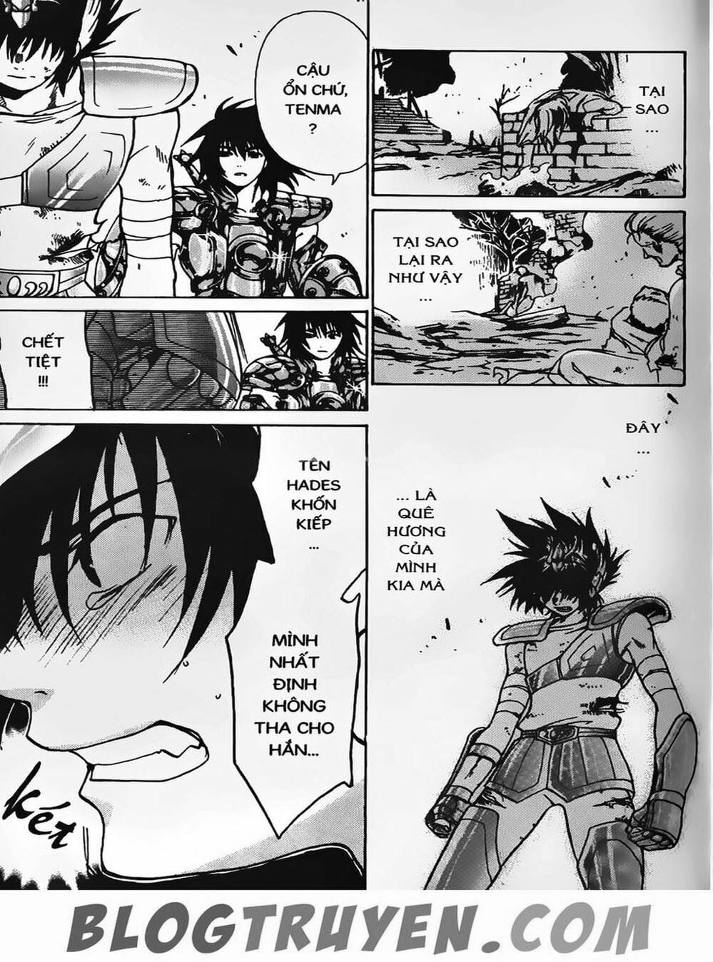 Truyện Tranh Truyền Thuyết Minh Vương - Sain Saiyan: The Lost Canvas trang 4