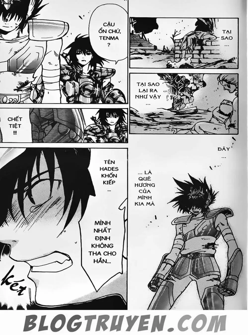 Truyện Tranh Truyền Thuyết Minh Vương - Sain Saiyan: The Lost Canvas trang 4