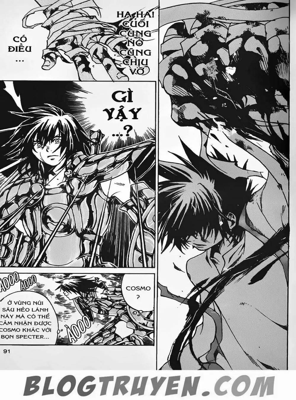 Truyện Tranh Truyền Thuyết Minh Vương - Sain Saiyan: The Lost Canvas trang 4