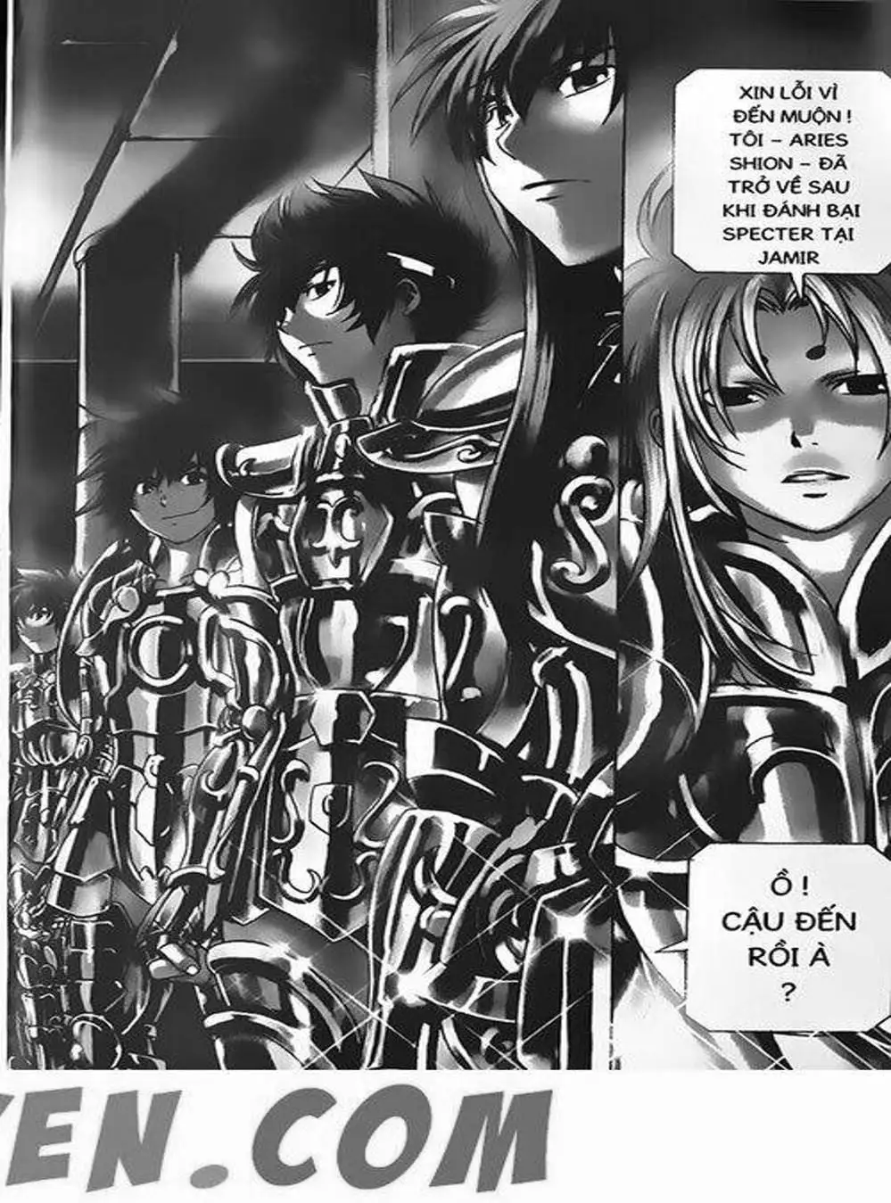 Truyện Tranh Truyền Thuyết Minh Vương - Sain Saiyan: The Lost Canvas trang 4