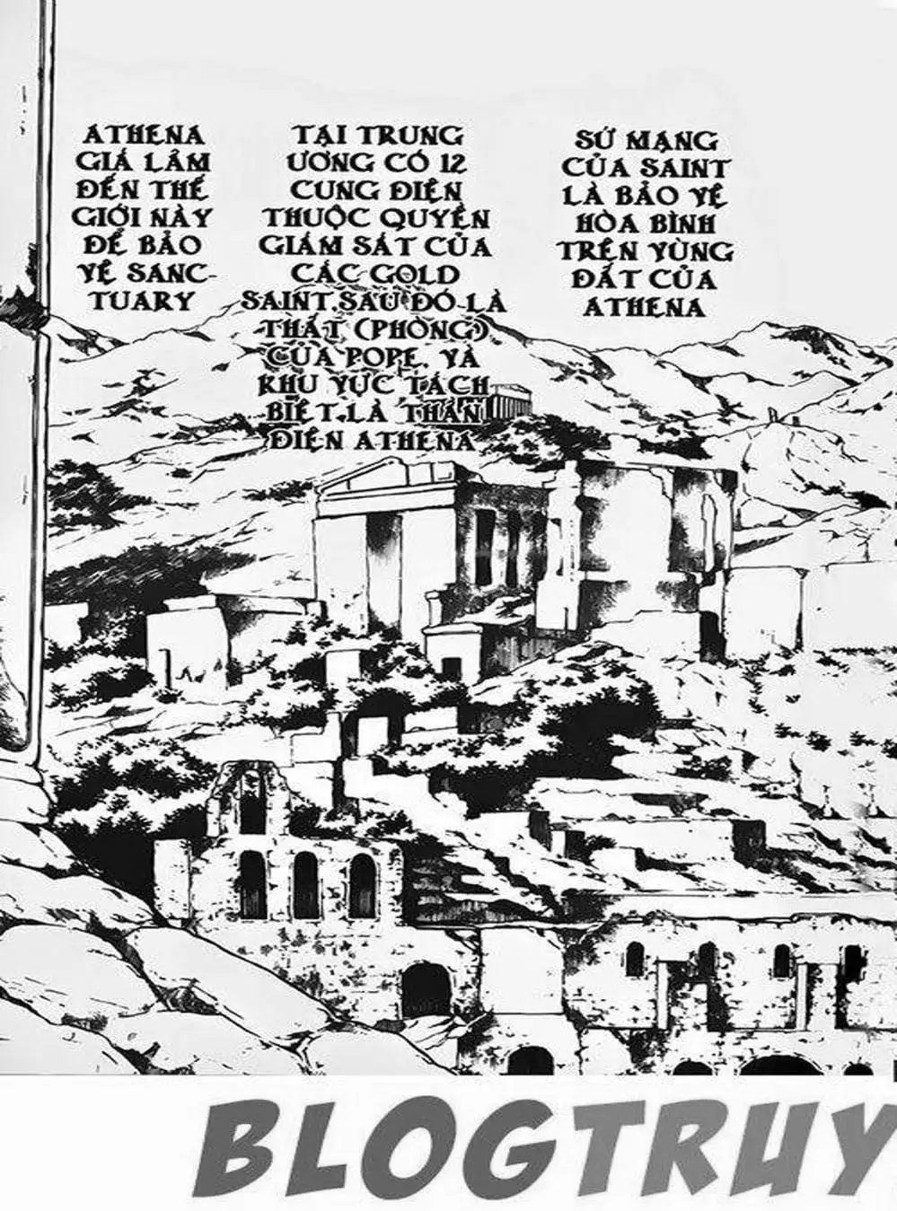 Truyện Tranh Truyền Thuyết Minh Vương - Sain Saiyan: The Lost Canvas trang 4