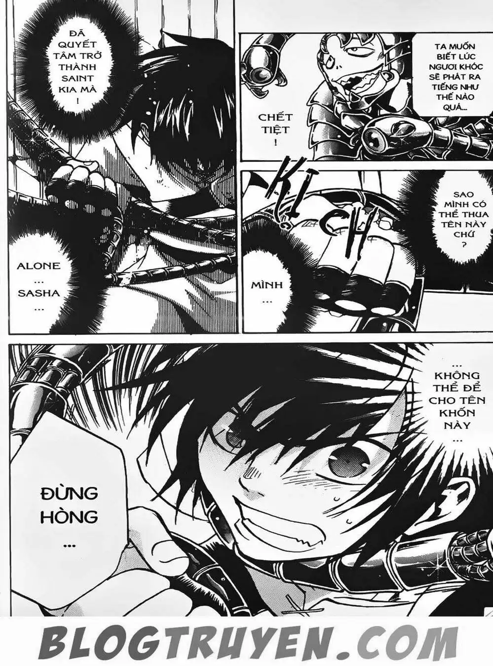 Truyện Tranh Truyền Thuyết Minh Vương - Sain Saiyan: The Lost Canvas trang 4