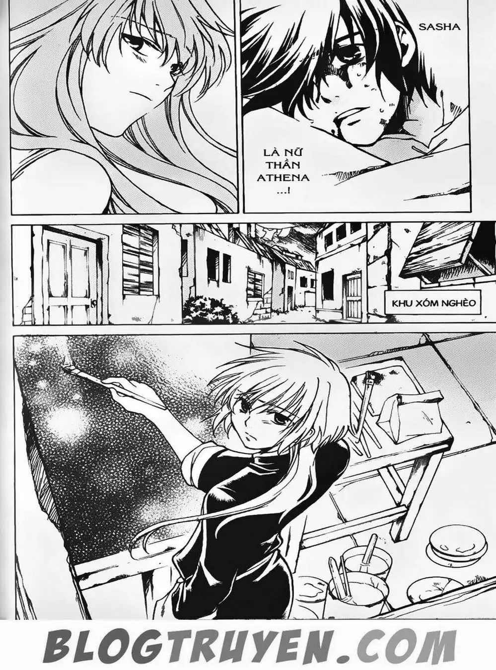 Truyện Tranh Truyền Thuyết Minh Vương - Sain Saiyan: The Lost Canvas trang 4