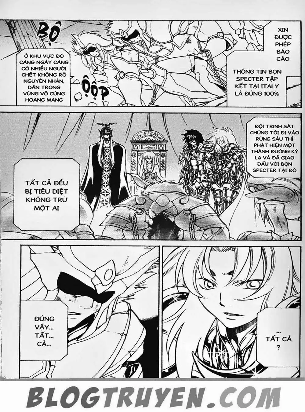 Truyện Tranh Truyền Thuyết Minh Vương - Sain Saiyan: The Lost Canvas trang 4