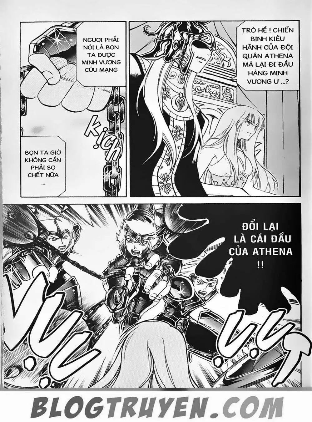 Truyện Tranh Truyền Thuyết Minh Vương - Sain Saiyan: The Lost Canvas trang 4