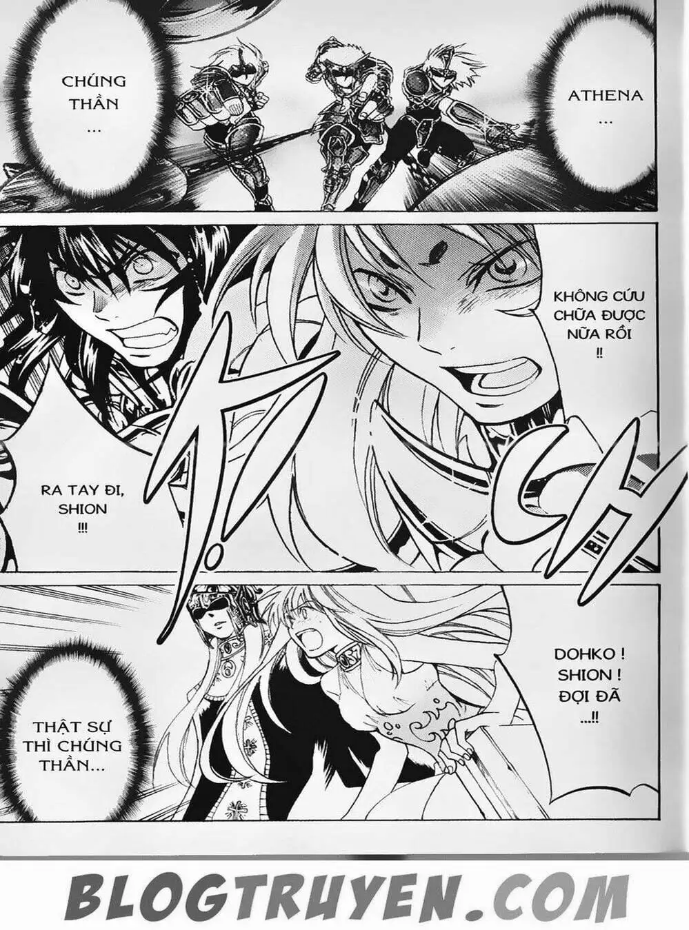 Truyện Tranh Truyền Thuyết Minh Vương - Sain Saiyan: The Lost Canvas trang 4