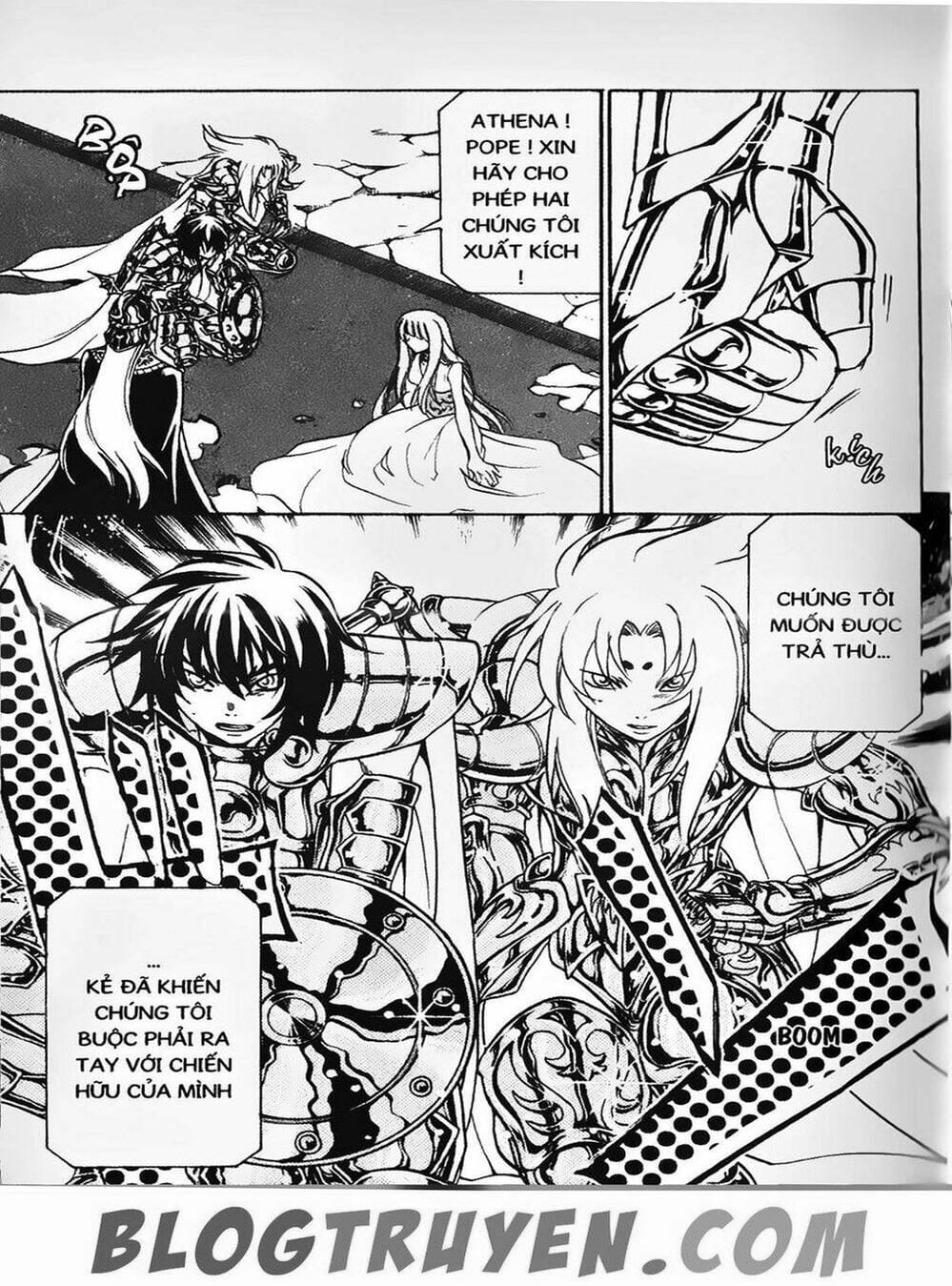 Truyện Tranh Truyền Thuyết Minh Vương - Sain Saiyan: The Lost Canvas trang 4