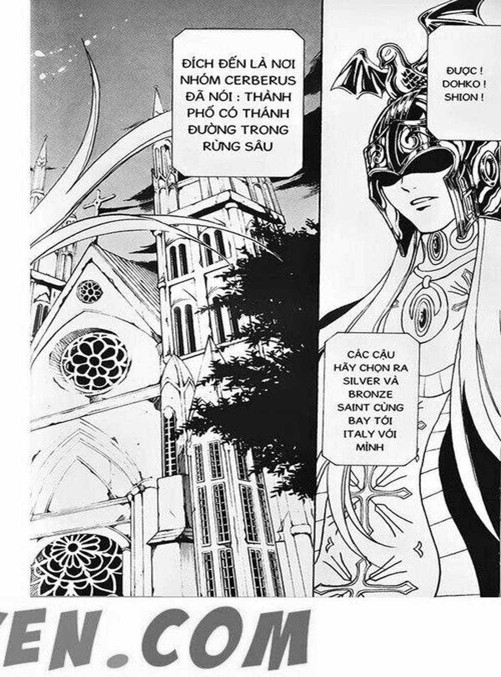 Truyện Tranh Truyền Thuyết Minh Vương - Sain Saiyan: The Lost Canvas trang 4