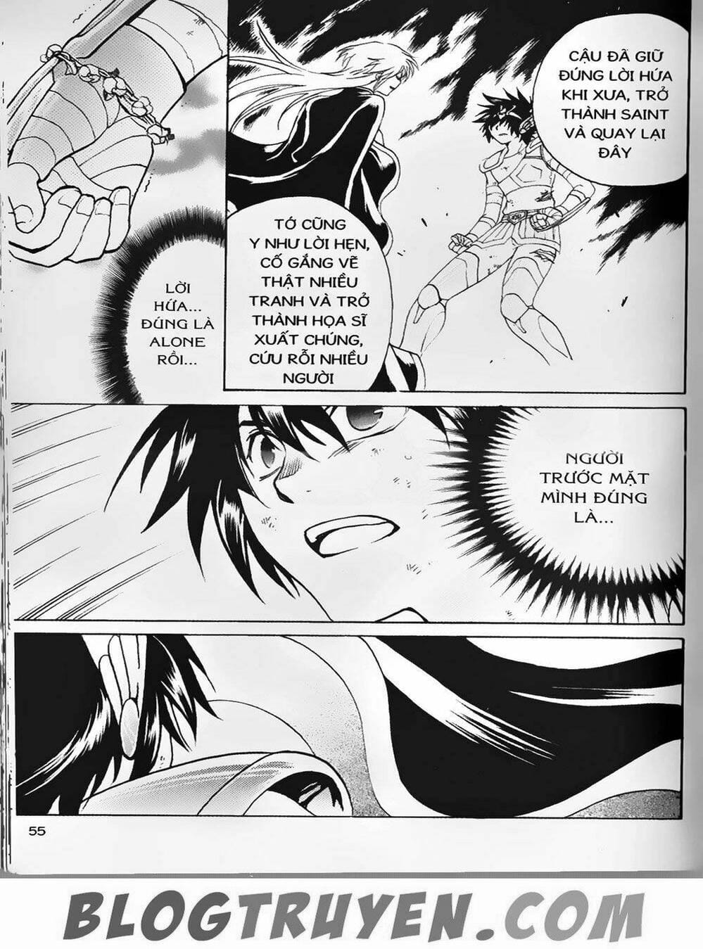 Truyện Tranh Truyền Thuyết Minh Vương - Sain Saiyan: The Lost Canvas trang 4