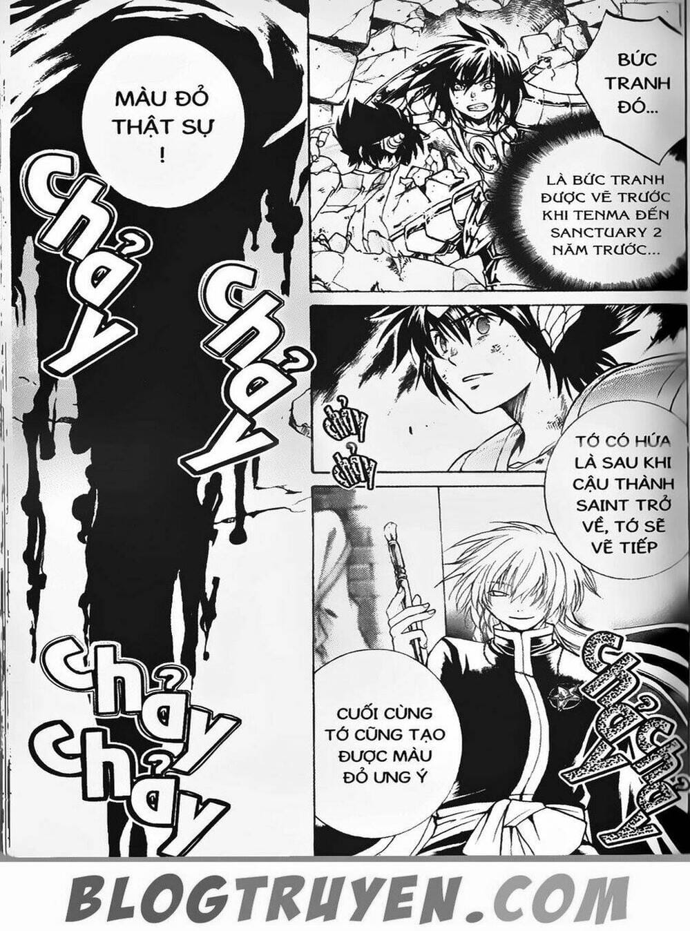 Truyện Tranh Truyền Thuyết Minh Vương - Sain Saiyan: The Lost Canvas trang 4