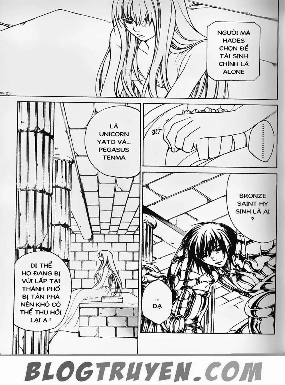 Truyện Tranh Truyền Thuyết Minh Vương - Sain Saiyan: The Lost Canvas trang 4